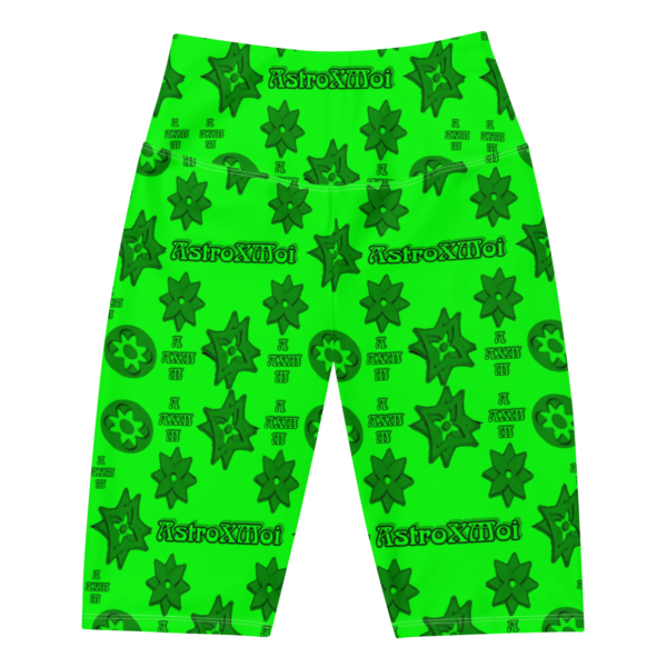 Neon emerald Biker Shorts