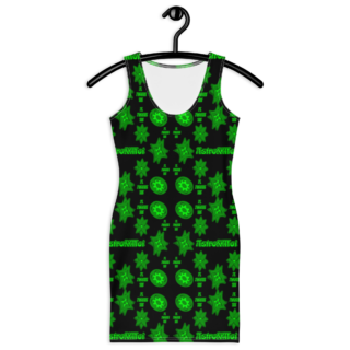 Neon emerald Bodycon dress