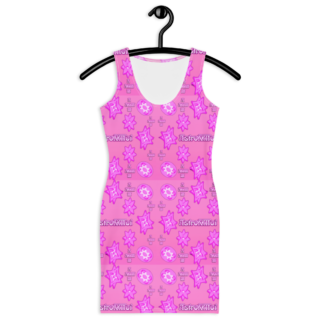 Barbie pink Bodycon dress