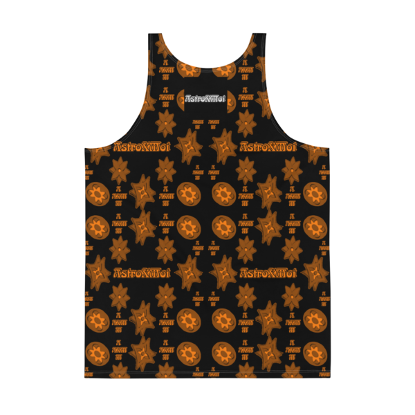 orange citrus Unisex Tank Top - Image 2