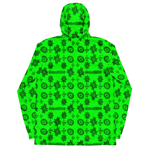 Neon emerald windbreaker - Image 4
