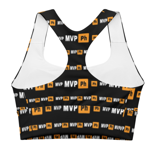 My virtual pov MVP All-Over Print Recycled Longline Sports Bra - Image 2