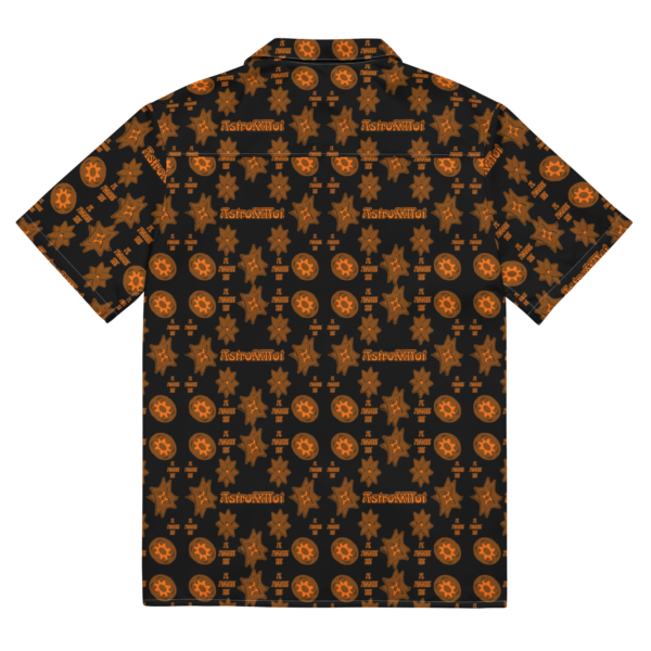 orange citrus Unisex button shirt - Image 7