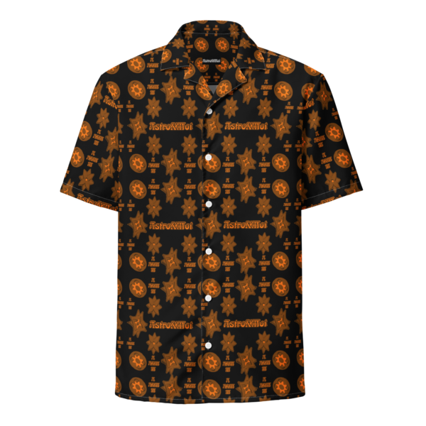 orange citrus Unisex button shirt - Image 6