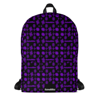 royal purple velvet Backpack