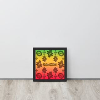 rasta Framed poster
