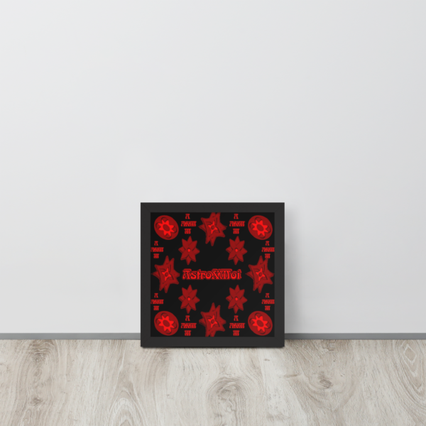 red beryl Framed poster