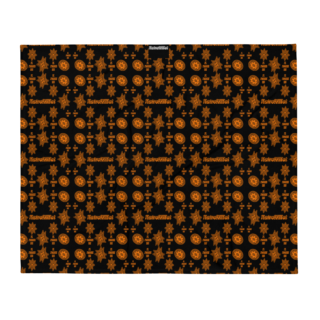 orange citrus Throw Blanket
