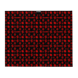 red beryl Throw Blanket