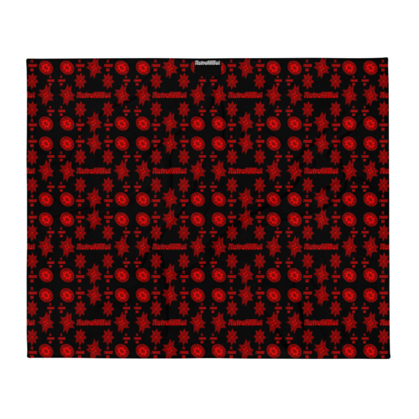 red beryl Throw Blanket