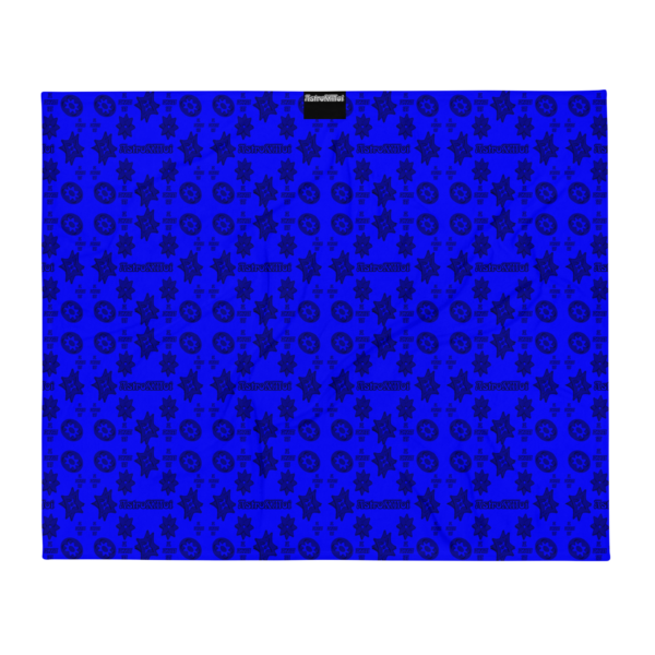 sapphire Throw Blanket