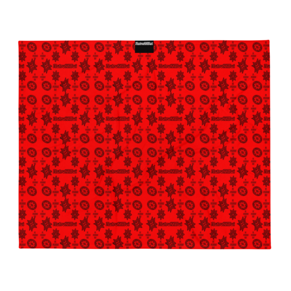 red beryl Throw Blanket