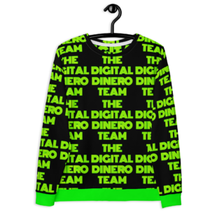 the digital dinero team Unisex Sweatshirt
