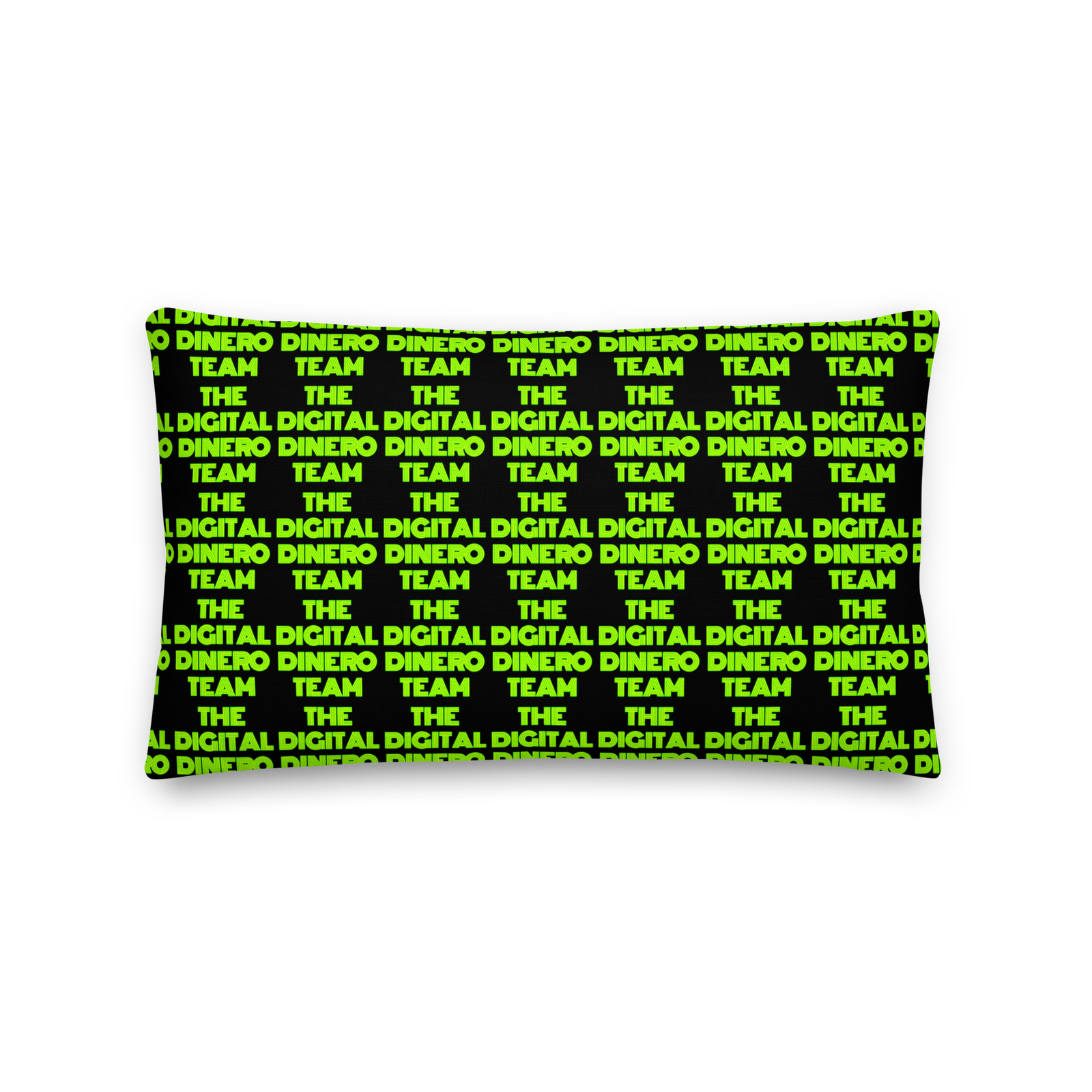 The Digital Dinero Team Premium Pillow - Image 4