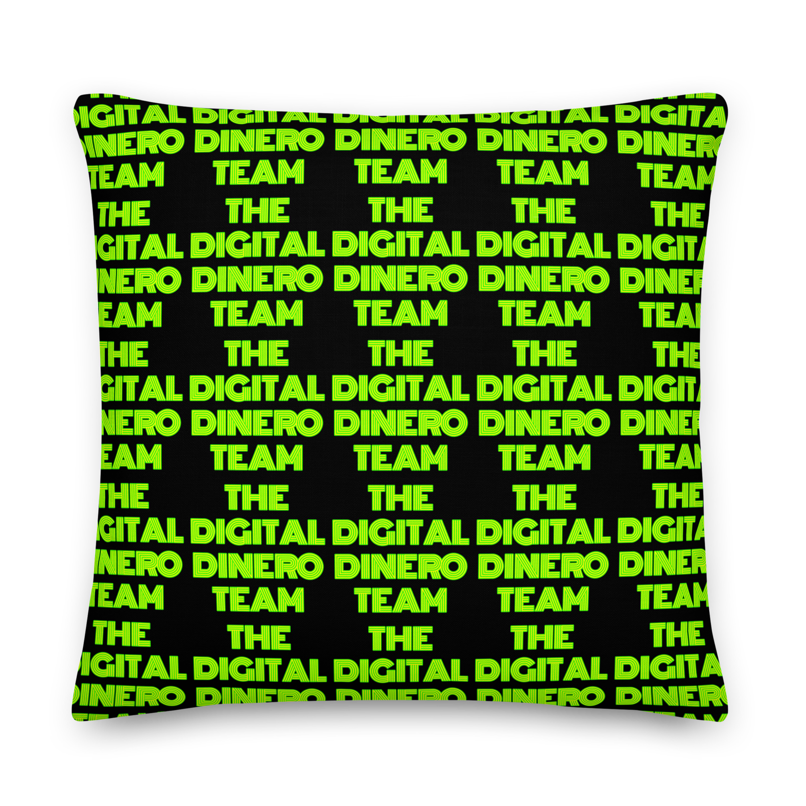 The Digital Dinero Team Premium Pillow - Image 6