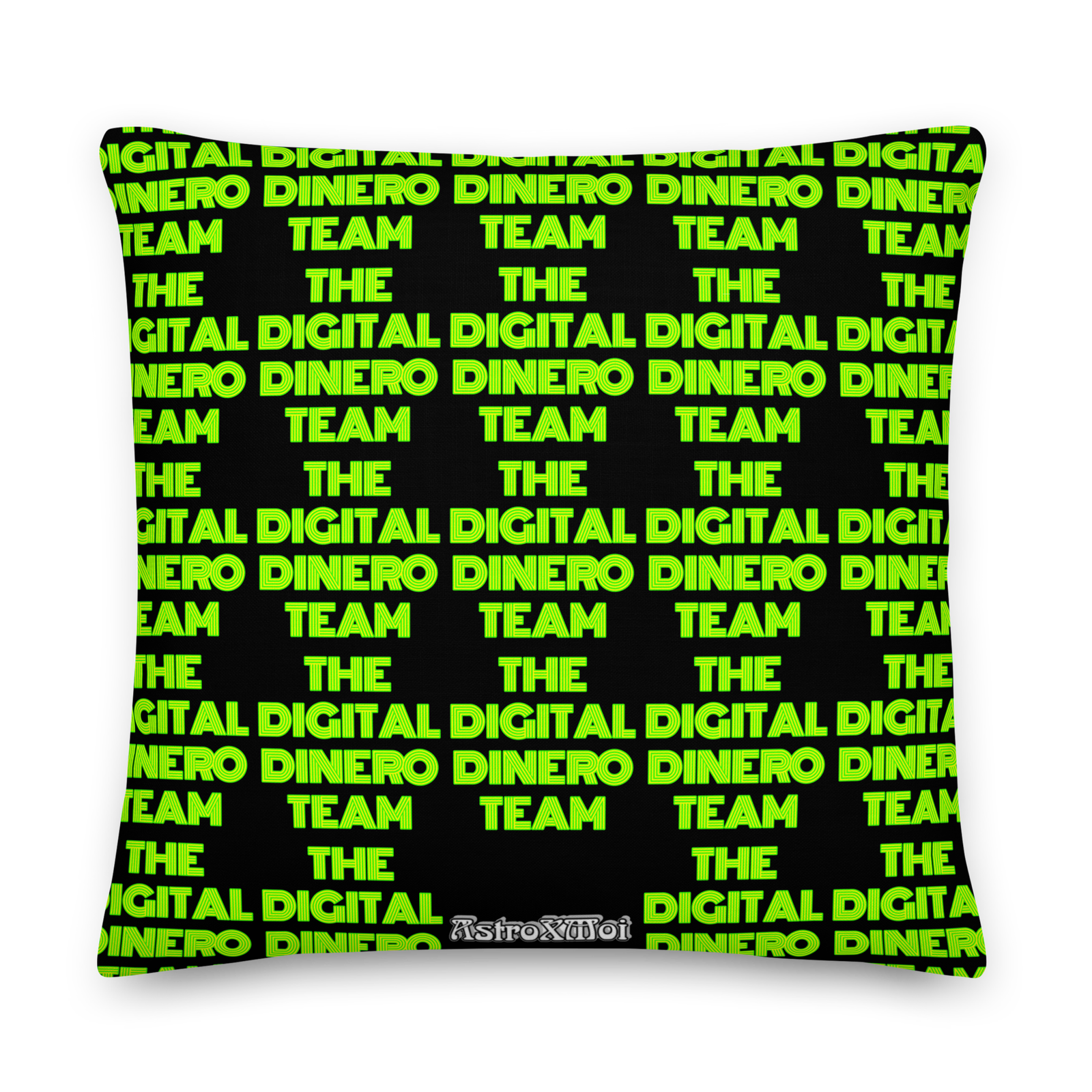 The Digital Dinero Team Premium Pillow - Image 5